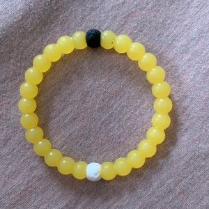 Yellow Lokai bracelet